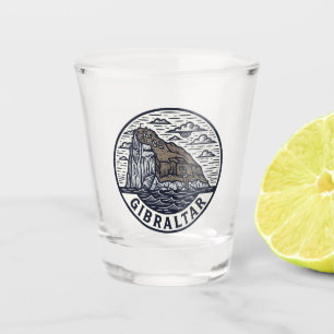 Gibraltar Travel Shot Glass