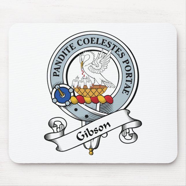Gibson Clan Badge Mouse Pad (Front)