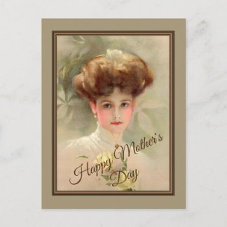 Gibson Girl Mothers Day Postcard