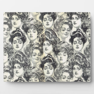Gibson Girls by Charles Dana Gibson Circa 1902 Plaque