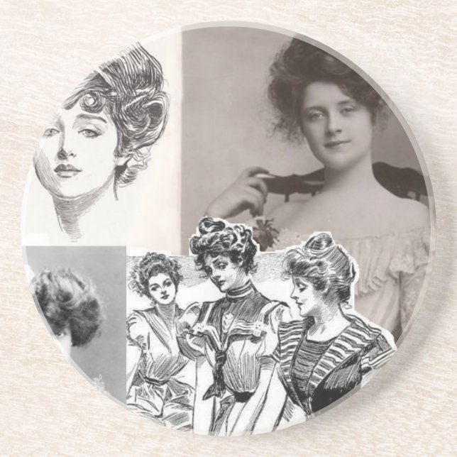 gibson girls coaster (Front)