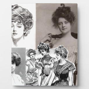 gibson girls plaque