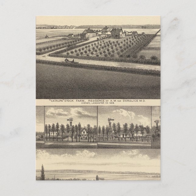 Gibson, Nebraska Postcard (Front)