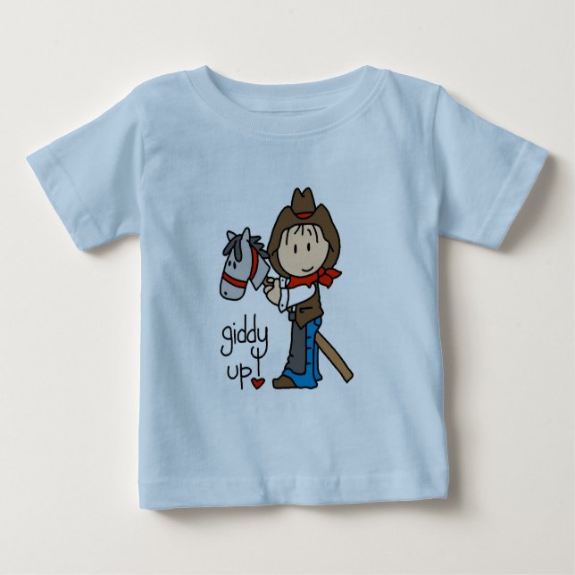 Giddy Up Cowboy T shirts and Gifts (Front)