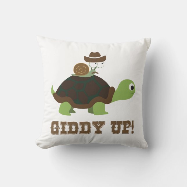 Giddy Up! Cushion (Front)