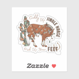 Giddy Up Jingle Horses Pick Up Your Feet Christmas