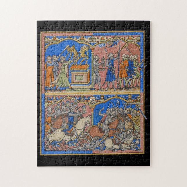 Gideon's Valiant Three Hundred The Crusader Bible Jigsaw Puzzle (Vertical)