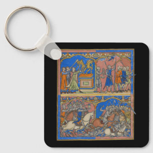 Gideon's Valiant Three Hundred The Crusader Bible Key Ring