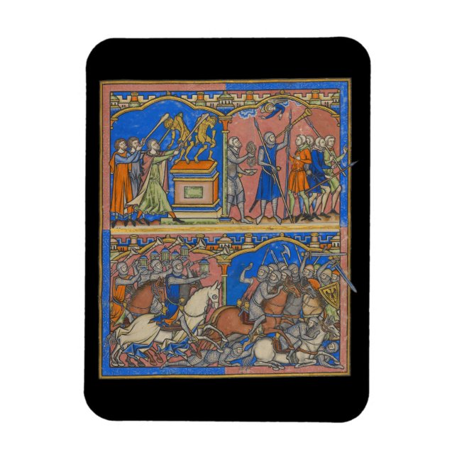 Gideon's Valiant Three Hundred The Crusader Bible Magnet (Vertical)