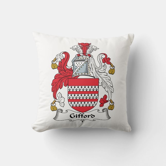 Gifford Family Crest Cushion (Front)