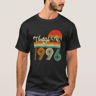 Gift 1996 Born in 1996 Design For Bday Vintage T-Shirt