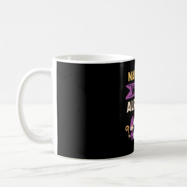 Gift 25 years birthday women Halloween Witch Coffee Mug (Left)