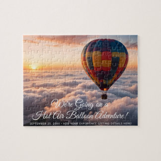 Gift a Hot Air Balloon Experience! Jigsaw Puzzle
