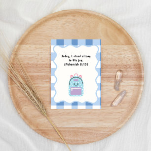 gift a little funny back to school student holiday card