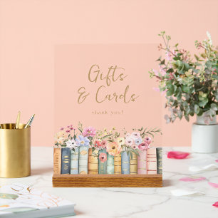 Gift Baby Shower Acrylic Sign