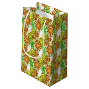 Gift Bag - 3D Neon Flowers