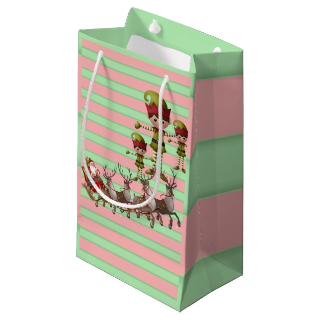 Gift Bag Christmas (Front Angled)
