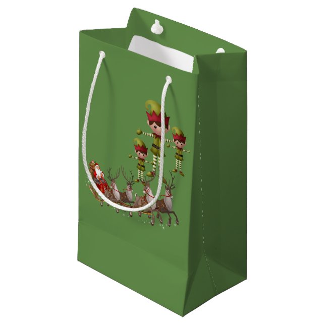 Gift Bag Christmas (Front Angled)