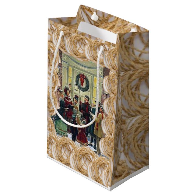 Gift Bag Christmas (Front Angled)