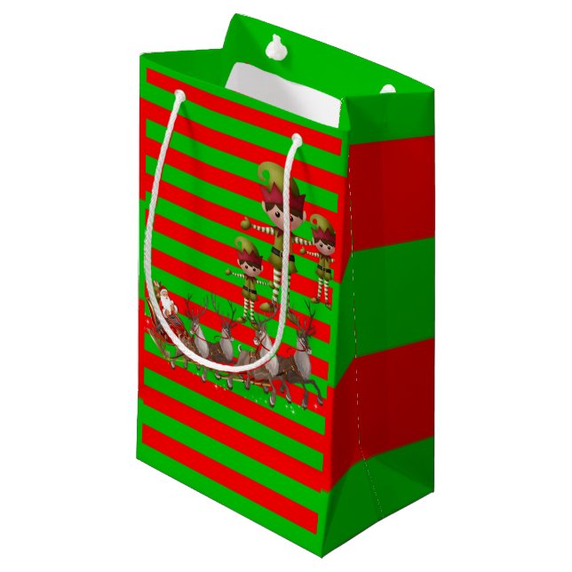 Gift Bag Christmas (Front Angled)