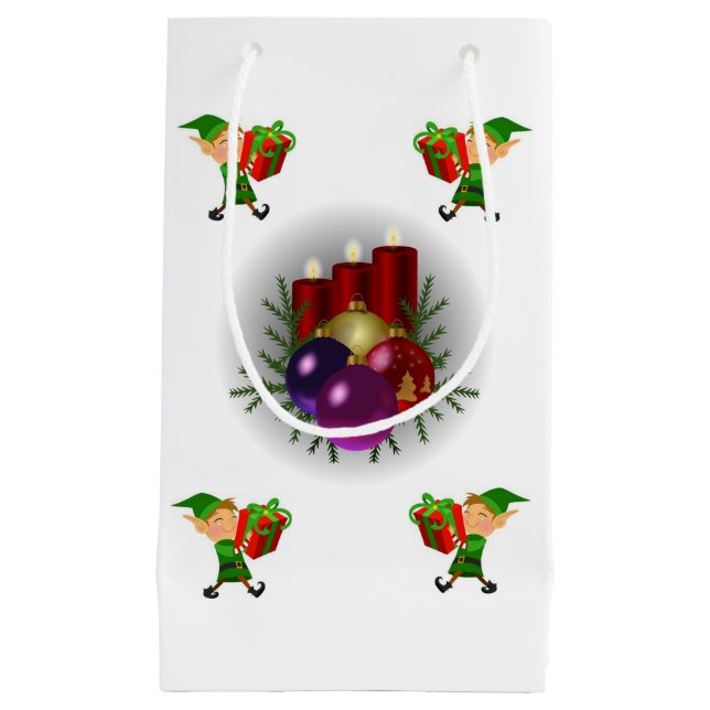 Gift Bag Christmas Elf (Front)