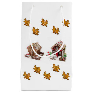 Gift Bag Christmas Gingerbread Man