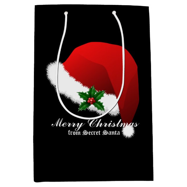 Gift Bag Christmas Secret Santa (Front)