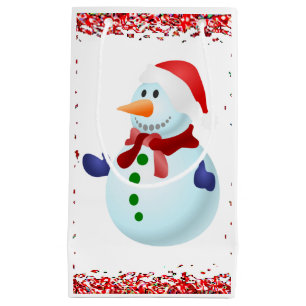 Gift Bag Christmas Snowman