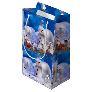 Gift Bag Christmas Snowman