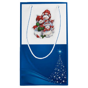 Gift Bag Christmas Snowman