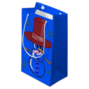 Gift Bag Christmas Snowman
