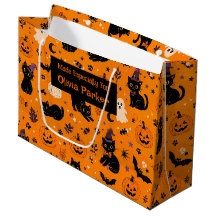 Gift Bag For Halloween With Custom Name