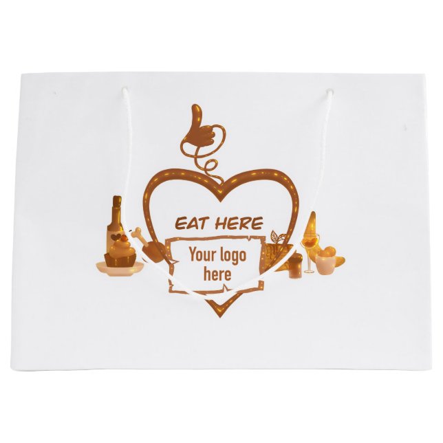 Gift Bag for restaurant  (Front)