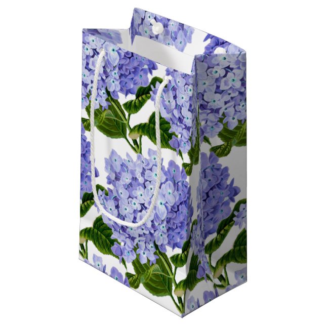 Gift Bag-Hydrangea  Small Gift Bag (Front Angled)