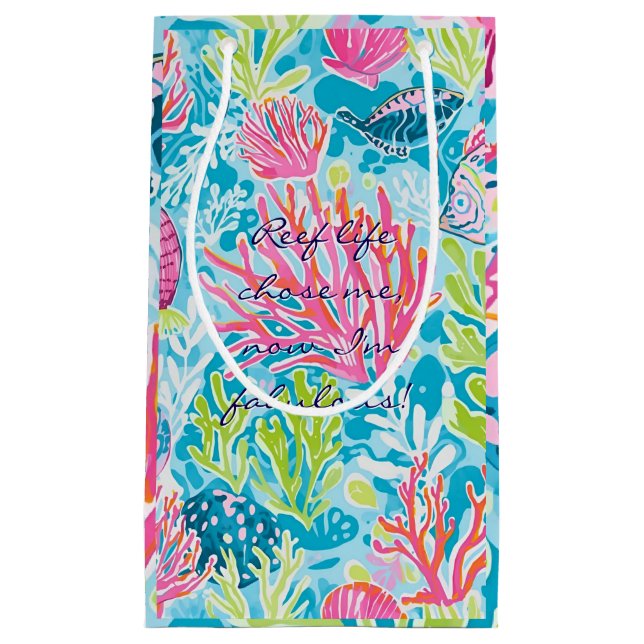 Gift bag in stylish graphic (Front)