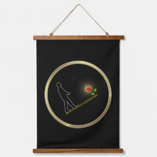 Gift Bag minimal art Hanging Tapestry