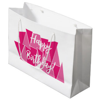Gift Bag Pink Birthday