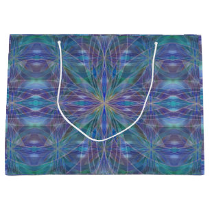 Gift Bag, “Rainbow Glass Reflections” Large Gift Bag