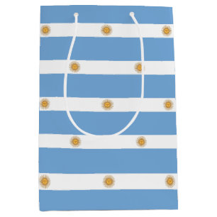 Gift Bag with Argentina flag
