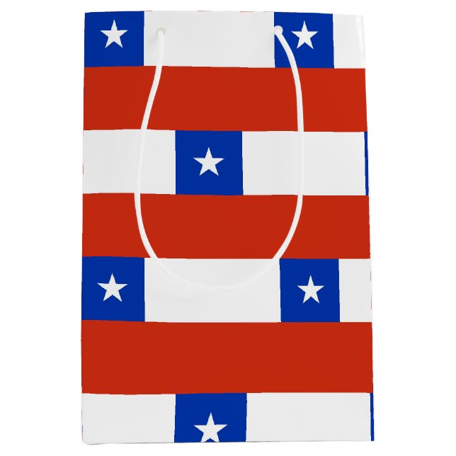Gift Bag with Chile flag (Front)