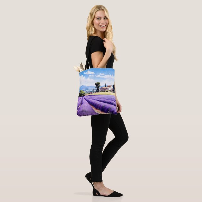 Gift bag with lavender (On Model)