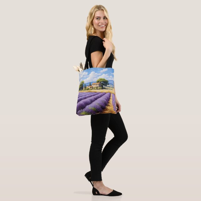 Gift bag with lavender (On Model)