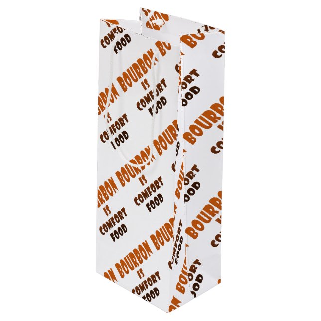 GIFT BAGS - BOURBON is Comfort Food (Front Angled)