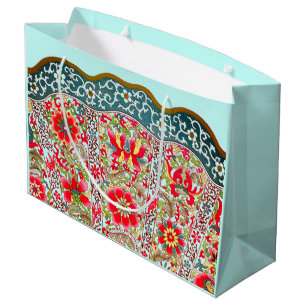 GIFT BAGS CHINESE PATTERNS CUSTOM DESIGN