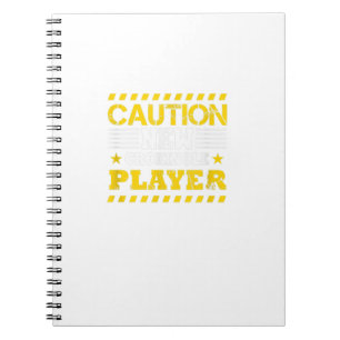Gift Board Game Hobby Player Crokinole  Notebook