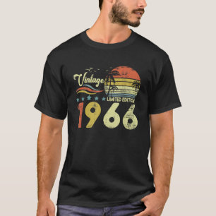 Gift Born in 1966 Men Women 1966 Limited Edition T-Shirt