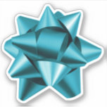 Gift Bow | Sticker | Various Sizes | Teal<br><div class="desc">Shipping gifts this holiday season? Most gifts bows will not travel well and arrive smushed,  ruining the effect. Add this flat bow to your shipped gifts and keep them looking merry and bright.

|| CLICK BELOW TO FOLLOW THIS SHOP ||</div>