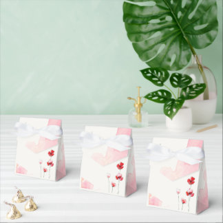 Gift box. "Poppies" Favour Box