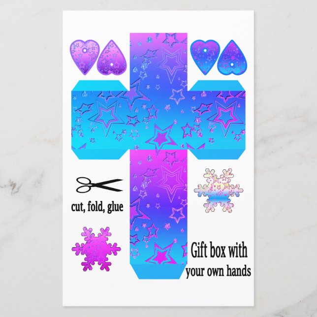 Gift box with your own hands (Front)