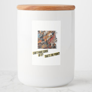 Gift Boxes/Abstract Art Food Label